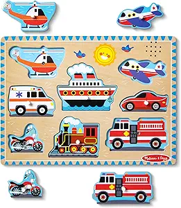 Alt: Melissa & Doug wooden puzzle for children’s learning